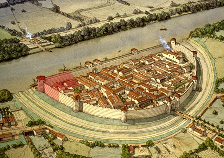 castrum_romain_histoire_medieval_chateau_fort_motte_castrale_viollet_le_duc