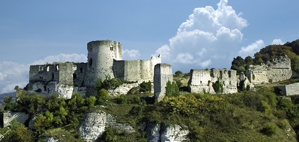 Château-Gaillard, XIIe siècle, le château d'un roi d'Angleterre au coeur de la Normandie