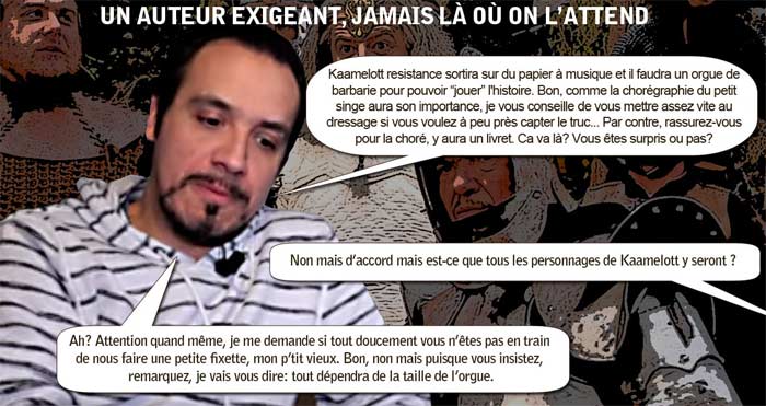 Alexandre Astier, un auteur talentueux et exigeant kaamelott suite