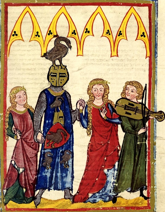 Codex Manesse, Manuscrit, XIVe siècle.