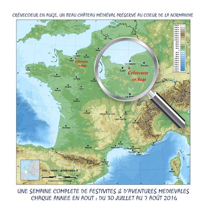 Non loin de Caen et au coeur de la Normandie, une semaine de réjouissance, de fêtes et de reconstitutions historiques et médiévales