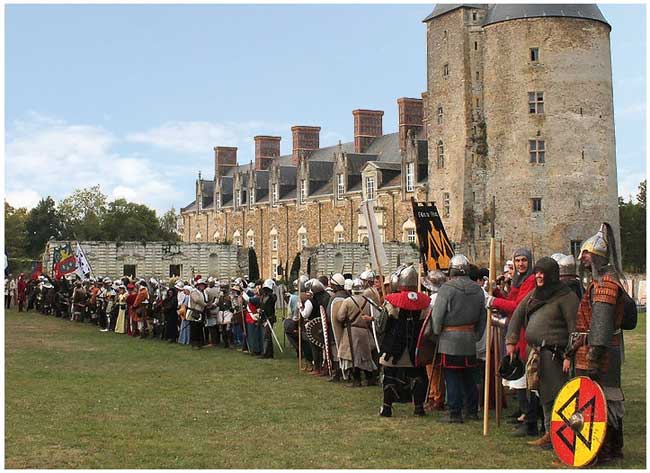 Un grand rassemblement médiéval en Loire Atlantique depuis plus de 15 ans