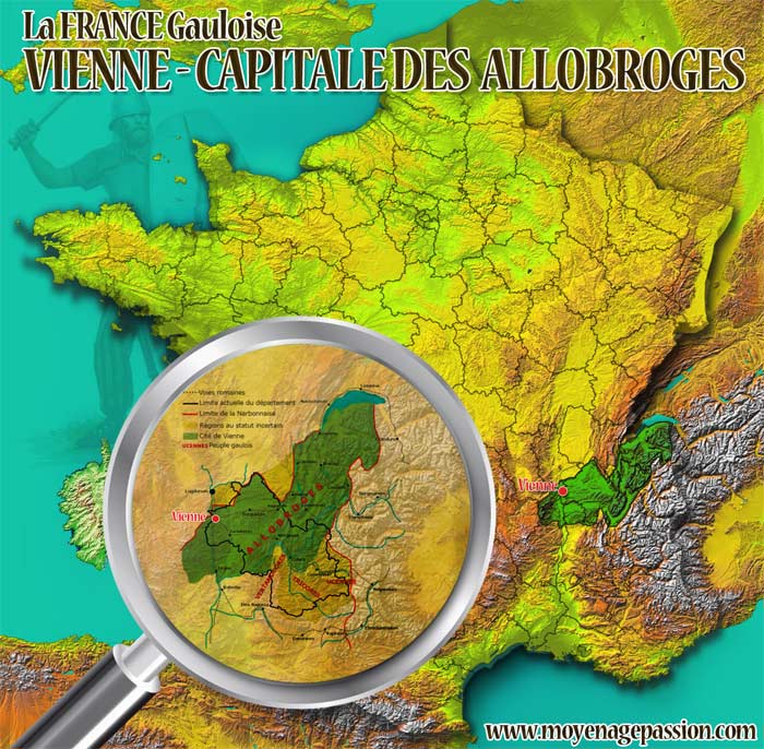 Au début de notre ère, Vienne - Capitale des Allobroges