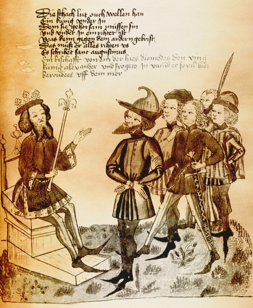 poesie_citation_medievale_expliquees_francois_villon_alexandre_le_grand_et_le_pirate_diomedes