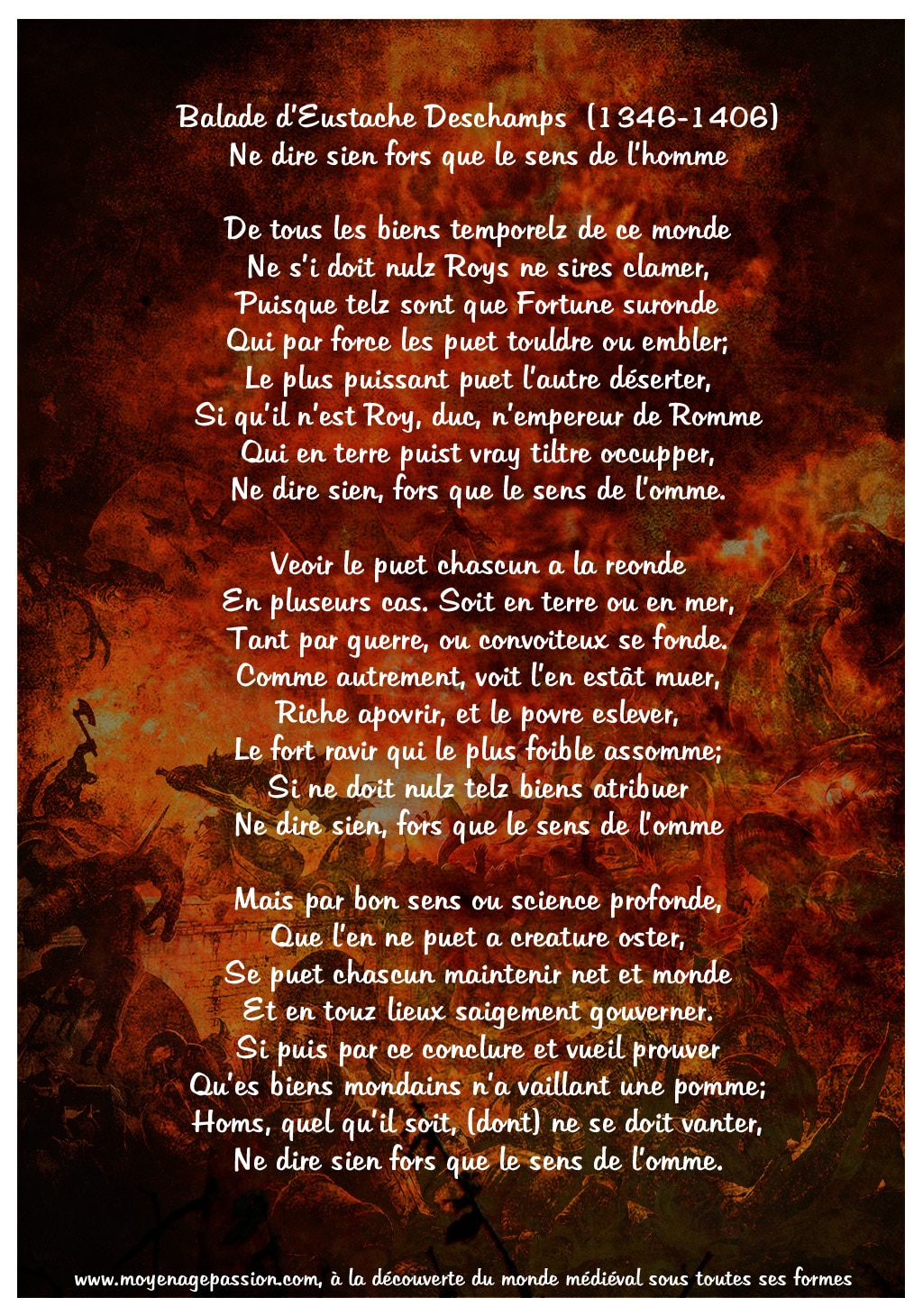ballade_poetique_politique_morale_poesie_medievale_auteur_eustache_deschamps_vanite_bon_sens