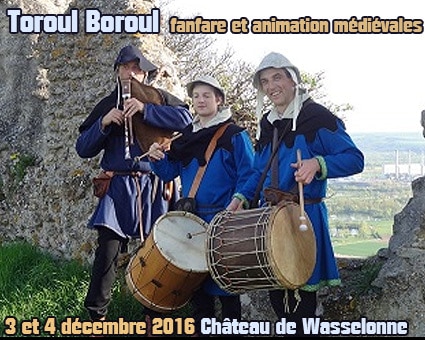 fetes_marche_noel_animations_compagnies_medievales_Toroul_Boroul_chateau_wasselonne_idees_sorties