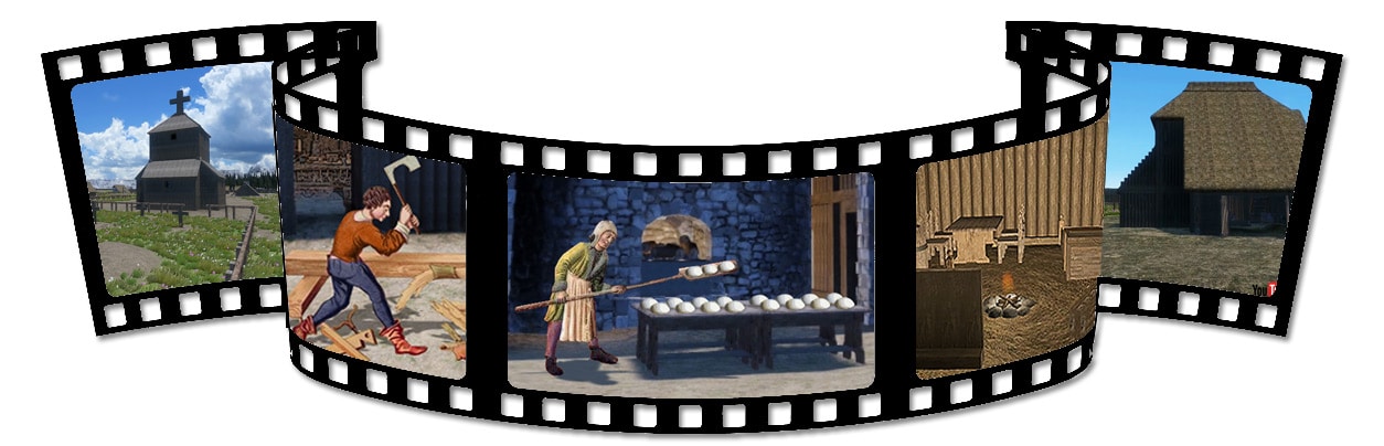 moyen_age_video_documentaire_chateaux_fort_mottes_castrales_monde_medieval_basse_cour_youtube_habitat_an_mil