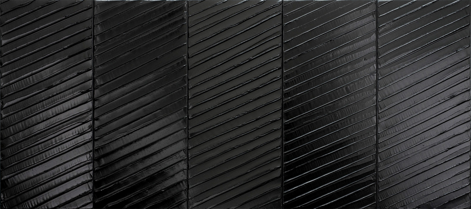 Pierre Soulages, Peinture 181 x 405 cm, Musée FABRE, Montpelliier