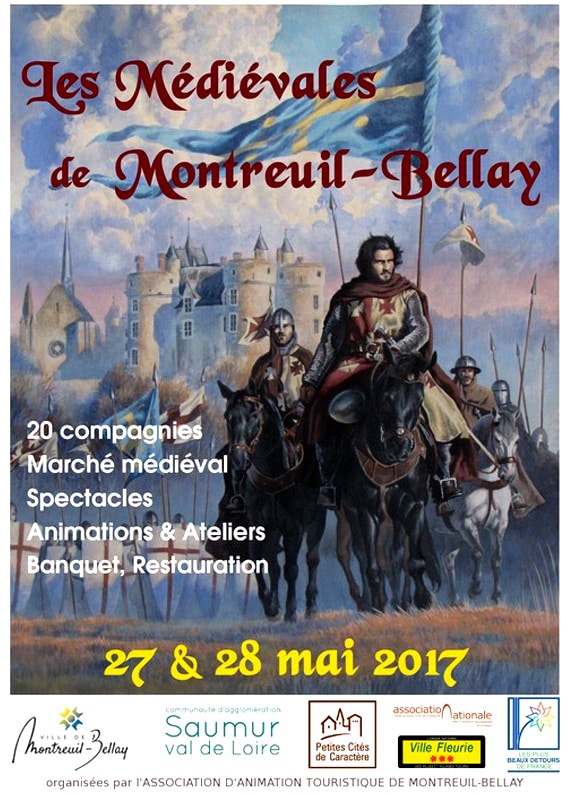fetes_marché_animation_compagnies_medievales_montreuil_bellay_agenda_sorties_historiques_moyen-age