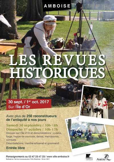 agenda_fetes_sorties_animations_medievales_revues_historiques_amboise_val_de_Loire