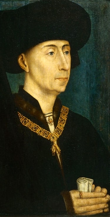 portrait_philippe_III_bourgogne_le_bon_Portrait_Rogier_Van_Der_Weyden_XV_moyen-age_tardif