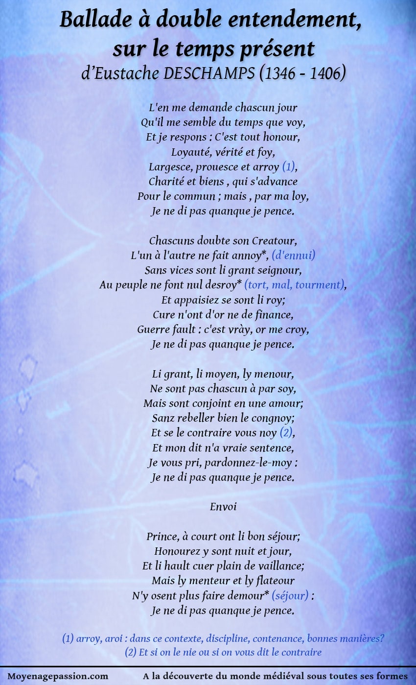eustache_deschamps_poesie_satirique_morale_moyen-age_ballade_litterature_medievale_XIVe_siecle