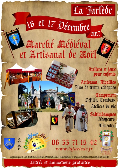 agenda_fêtes_marche_medieval_noel_animation_compagnies_moyen-age_La_Farlede_var