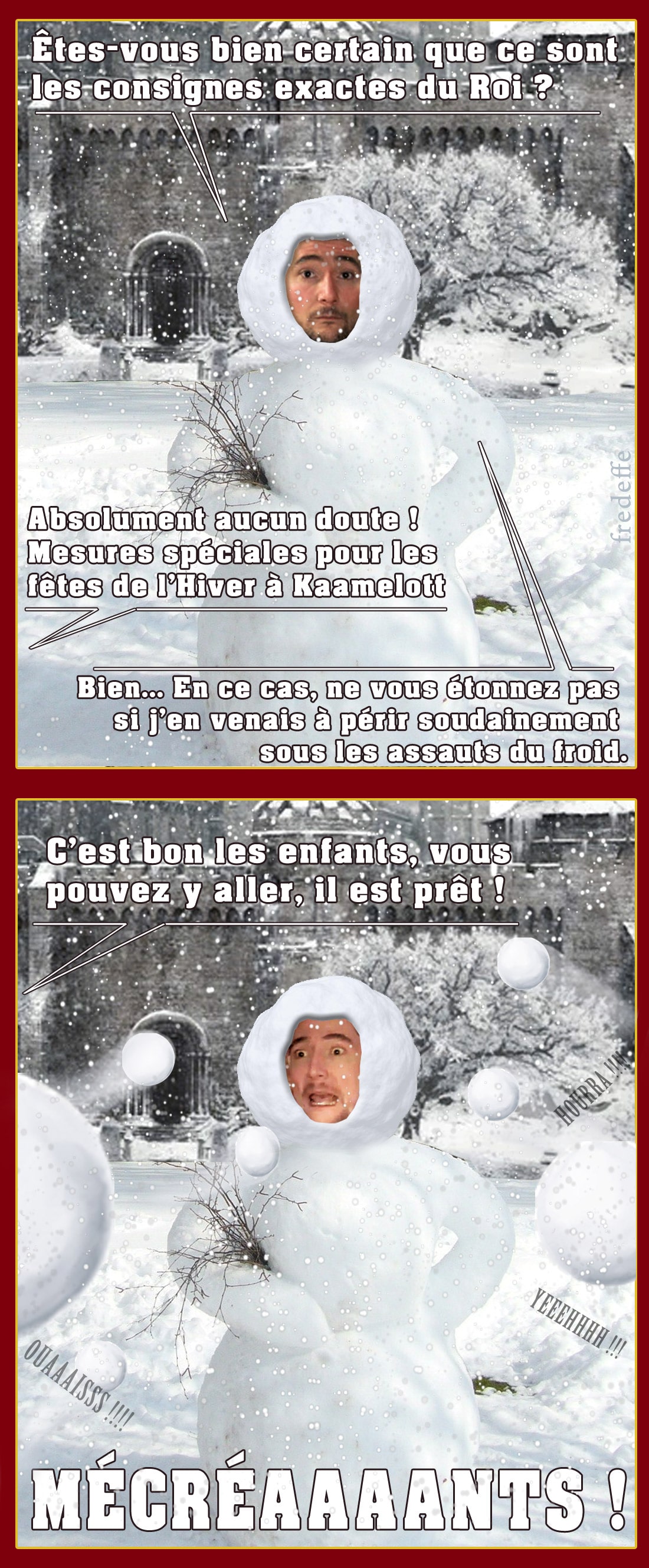 kaamelott_carte_noel_fetes_fan_serie_tele_alexandre_astier_bohort_legendes_arthuriennes