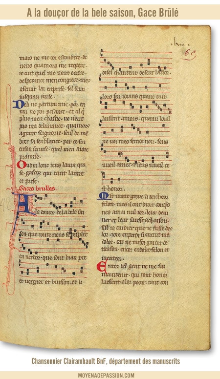 manuscrit_ancien_chansonnier_clairambault_chanson_poesie_musique_medievale_moyen-age_central