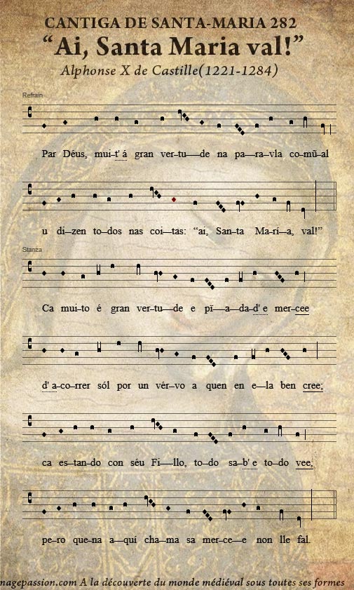 musiques_medievales_partitions_alphonse_X_cantigas_santa_maria_282_culte-marial_moyen-age