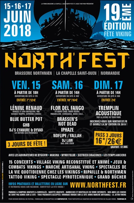 agenda_medieval_fetes_animations_viking_moyen-age_Northfest_2018_Normandie