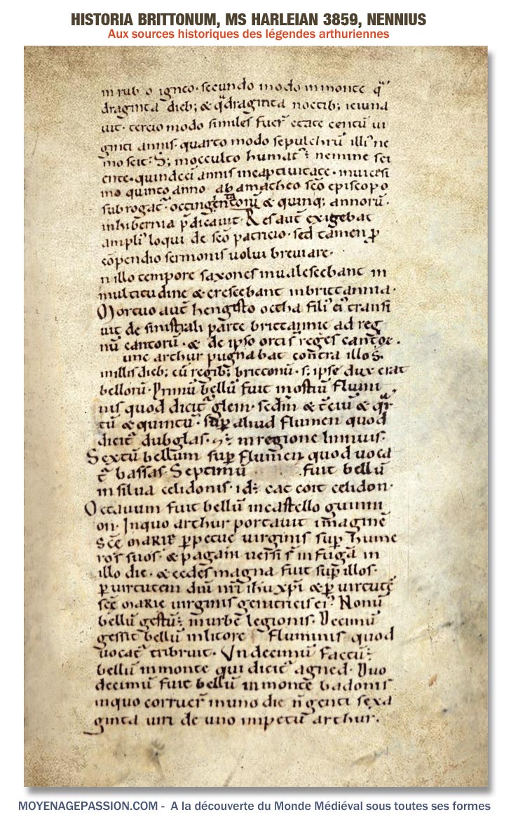 legendes_arthuriennes_sources_anciennes_Historia_brittonum_Nennius_MS_Harleian_3859