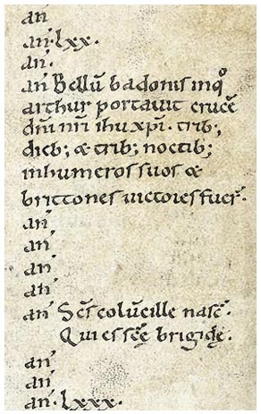 sources_historiques_galloises_legendes_arthuriennes_annales_cambriae_bataille_de_badon_hil