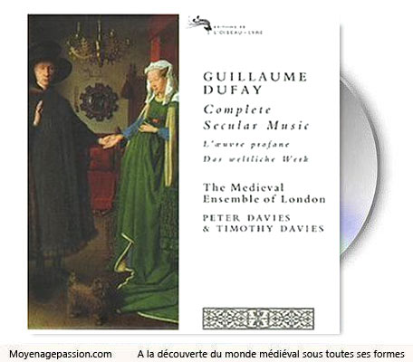 musique_chanson_medievale_profane_amour_courtois_guillaume_dufay_album_medieval_ensemble_london_Moyen-age