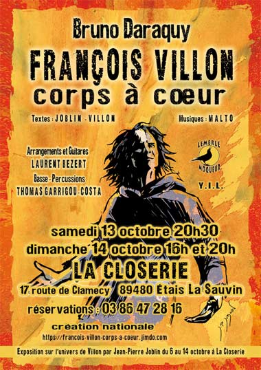 evenement_francois_Villon_spectacle_vivant_chansons_poesies_auteur_medieval_moyen-age_tardif
