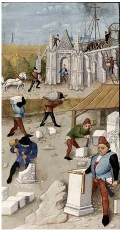 chantier_medievale_corporation_batisseurs_metiers_construction_restauration_moyen-age