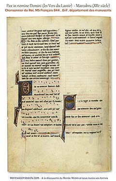 chant-de-croisade_chanson-medievale_marcabrun_vers-del-lavador_XIIe-siecle_moyen-age_manuscrit-ancien_francais-844_s