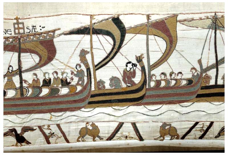 Conférence sur la tapisserie de Bayeux, Moyen-Age