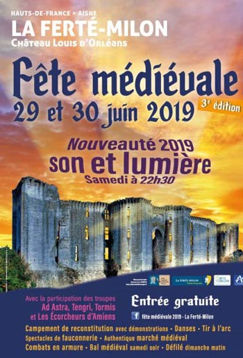 fete-medievale-chateau-la-ferte-milon-Aisne-Hauts-de-France