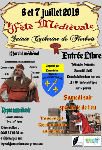 animations-médiévales--fete-johannique-Sainte-Catherine-de-Fierbois_Val-de-Loire