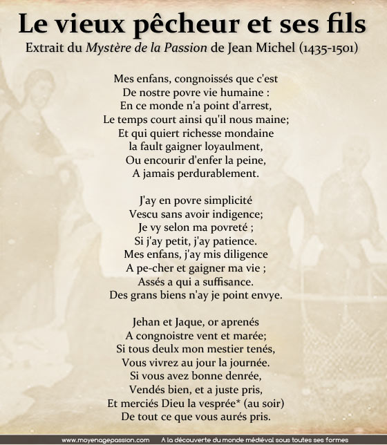 poesie-medievale-mystere-de-la-passion-jean-michel-nouveau-testament-evangile-pécheur-Zebedee-Moyen-Age-chretien