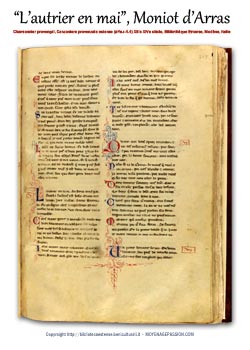 moniot-arras-trouvere-manuscrit-medieval-chansonnier-provence-estense-bibliotheque-modene-s