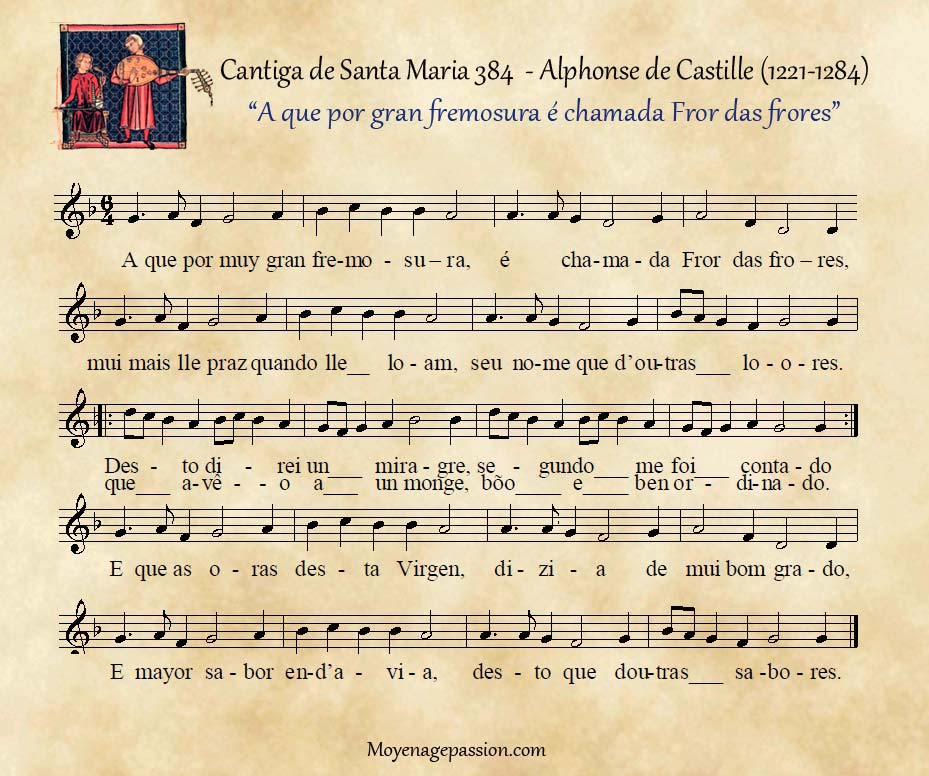 musique-medievale-culte-marial-vierge-Marie-cantiga-santa-maria-alphonse-X-castille-moyen-age