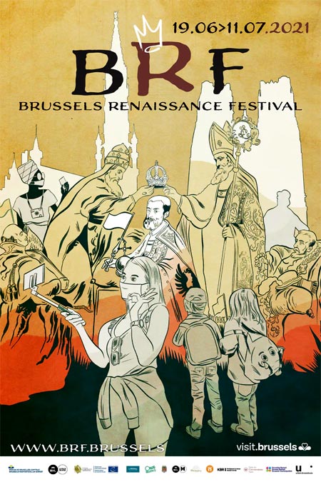 Brussels Renaissance Festival, affiche du festival