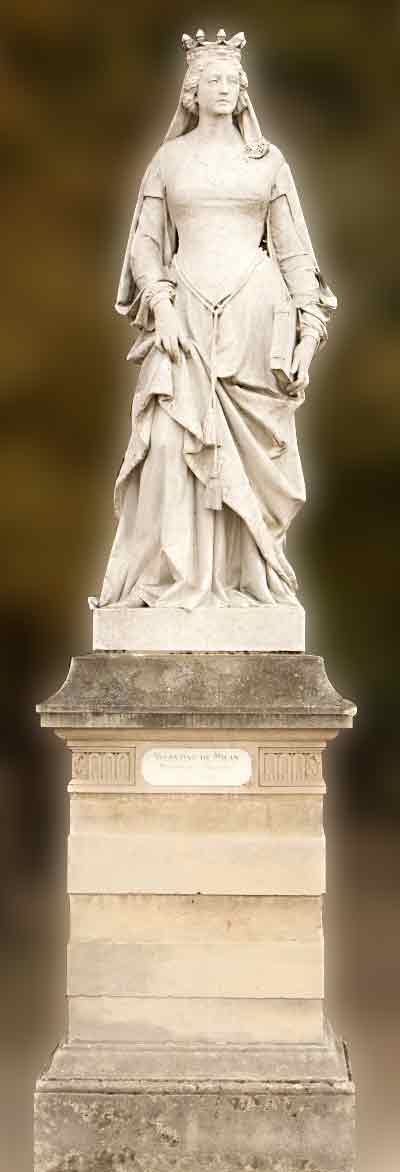 Statue de  Valentine Visconti