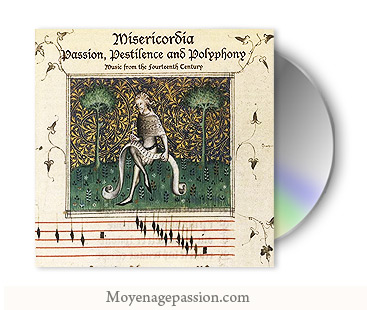 Album de musique médiévale du Duo Misericordia sur Guillaume de Machaut