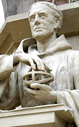 Statue de Roger Bacon