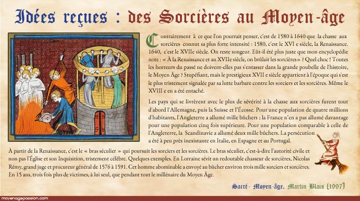 Citation illustrée de Martin Blais sur les préjugés sur le Moyen Âge