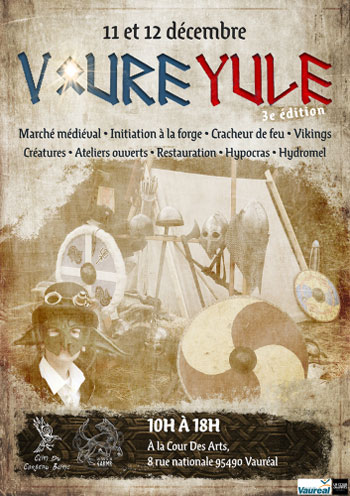 Animations et marché médiéval de Vauréal (Affiche)