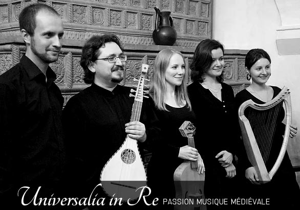 Musique médiévale, l'Ensemble Universalia en Ré