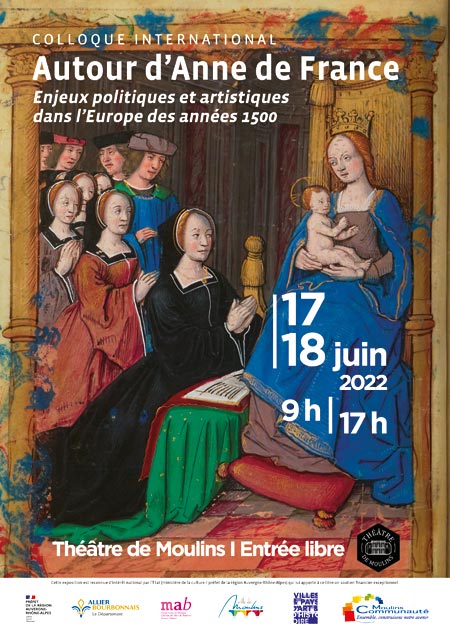 Colloque autour d'Anne de France et pouvoir féminin médiéval