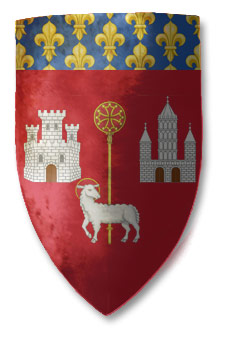 Blason et armoirie de Toulouse en Occitanie