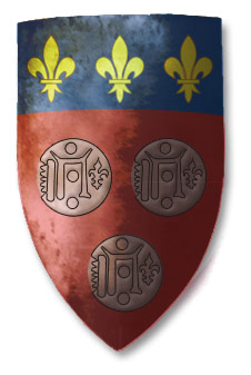 Blason, armoirie, écu de la ville de Chartres