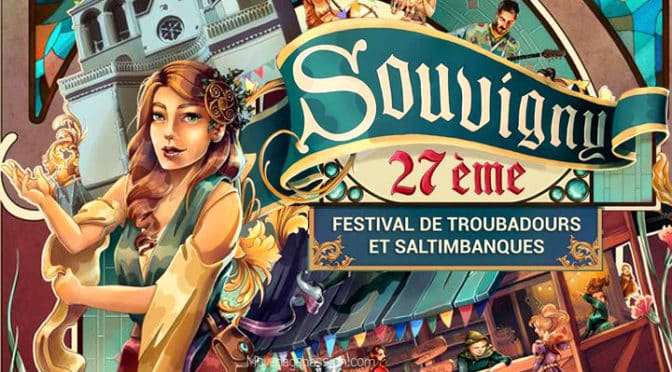 Un article sur le 27eme Festival des troubadours de Souvigny