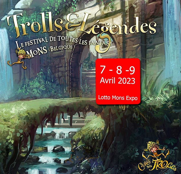 Festival médiéval fantastique Trolls & Légendes 2023 (affiche) 