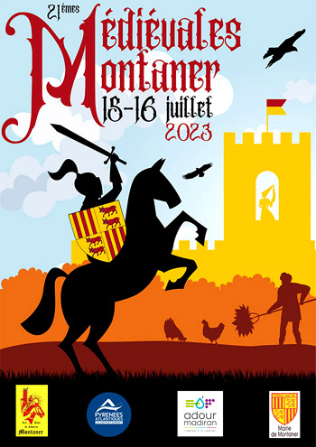 Animations médiévales au château de Montaner (64) sur les traces de Gaston Fébus