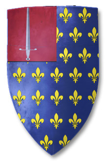 Armoirie et blason de la ville de Tiffauges (Vendée)