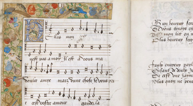 « Hélas, mon cueur », une chanson courtoise du manuscrit de Bayeux