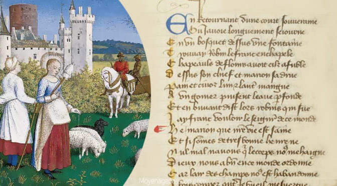 Au XIVe siècle, Un éloge du retour à la vie pastorale, par Eustache Deschamps