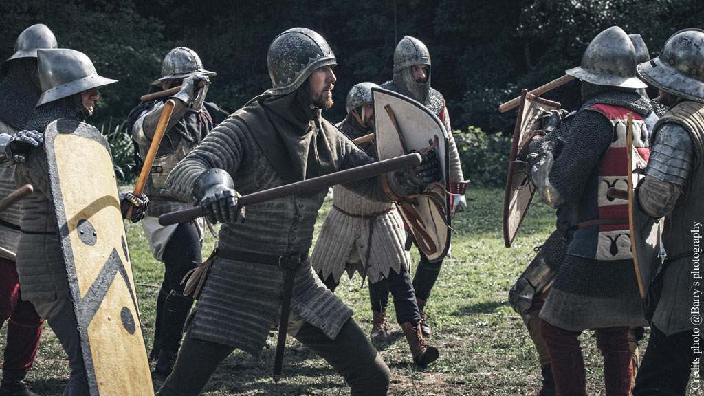 Animations médiévales et passe d'armes à Tiffauges : le tournoi des soldats 
